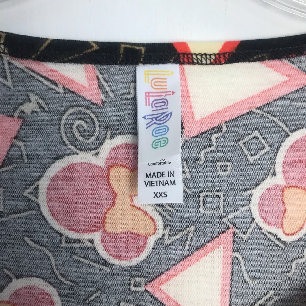 LuLaRoe Women's Disney Minnie Mouse Shirt Size XXS - Picture 3 of 9